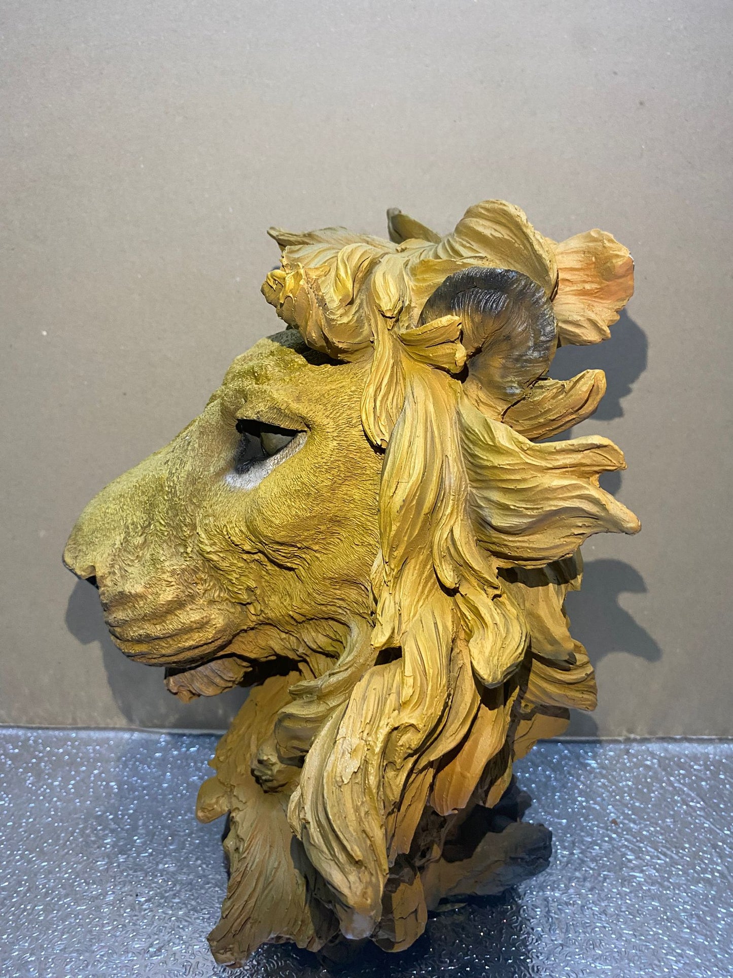 Aslan Büst Heykel